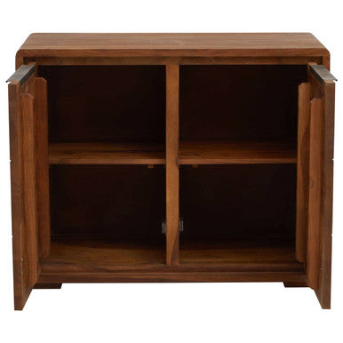 Orsina Surati Sheesham and Acacia Wood 2-Door Sideboard Cabinet