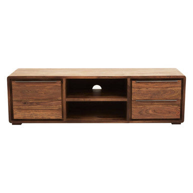Orsina Surati Sheesham and Acacia Wood TV Stand Media Unit – 175cm