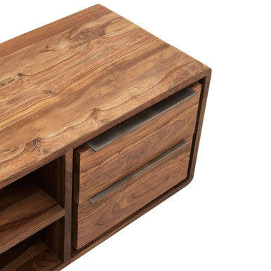 Orsina Surati Sheesham and Acacia Wood TV Stand Media Unit – 175cm