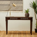 Orsina Srina Sheesham Wood Console Table with Iron Accents - 60"