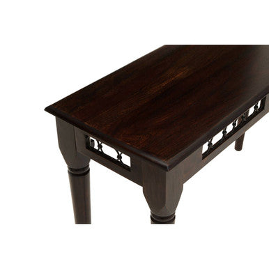 Orsina Srina Sheesham Wood Console Table with Iron Accents - 60"