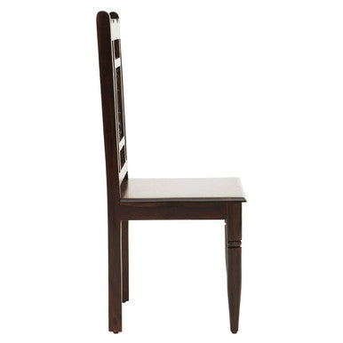 Orsina Srina Sheesham Wood Dining Chair – Solid Wood with Iron Accents
