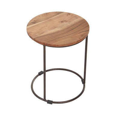 Orsina Boho Acacia Wood Nesting Tables – Set of 3 Side Tables