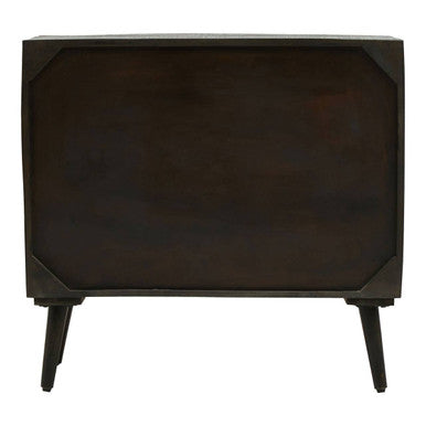 Orsina Arti Mango Wood Sideboard – Mid-Century Two Door Storage Cabinet