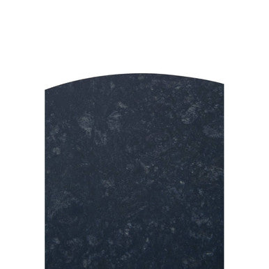 Orsina Templar 3-Tier Round Side Table | Black Marble & Iron Frame