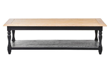 Orsina Kensington Townhouse Antique Oak Coffee Table with Storage