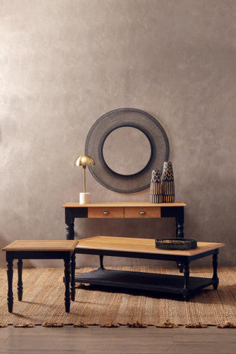 Orsina Kensington Townhouse Antique Oak Coffee Table with Storage