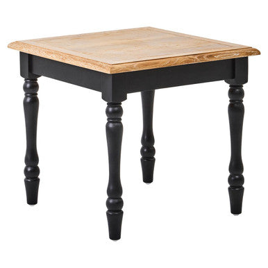 Orsina Kensington Townhouse Side Table – Antique Grey Oak & Birch