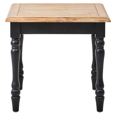 Orsina Kensington Townhouse Side Table – Antique Grey Oak & Birch