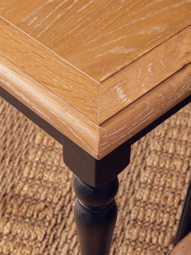 Orsina Kensington Townhouse Side Table – Antique Grey Oak & Birch