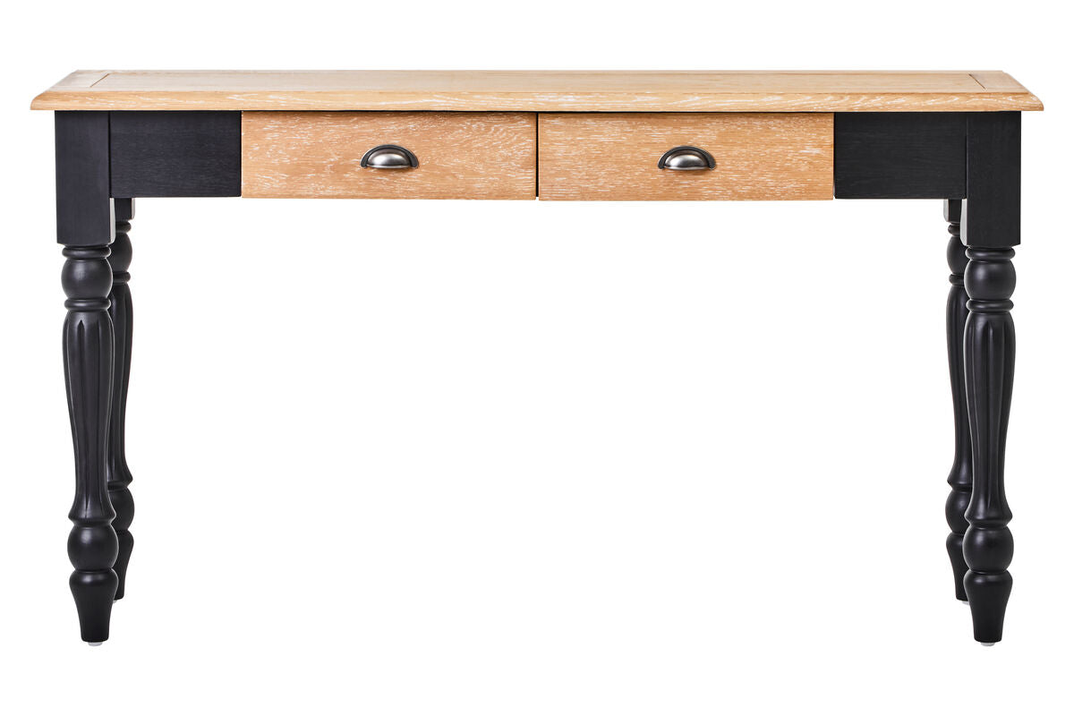 Orsina Kensington Townhouse Oak Veneer 2-Drawer Console Table