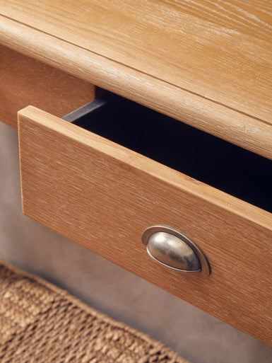 Orsina Kensington Townhouse Oak Veneer 2-Drawer Console Table