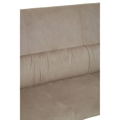 Orsina Vieste Mink Velvet Bench – Mid-Century Modern Bedroom Seating