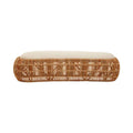 Orsina Manado Natural Rattan Bench with Cream Cushion – 220cm Long