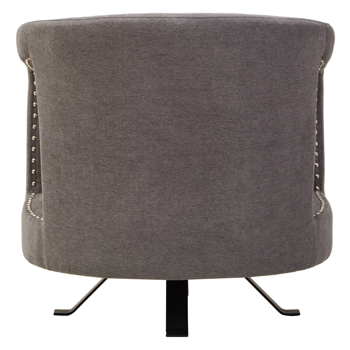 Orsina Hestia Ash Velvet Swivel Chair – Modern Living Room Accent Chair