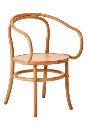 Orsina Lyon Natural Beech Wood Dining Chair | Ergonomic Bistro Style