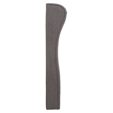 Orsina Parkside Grey King Size Headboard – Wingback Button Tufted