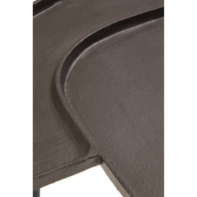 Orsina Simbolo Bronze Abstract Side Table – Modern Aluminium Table