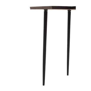 Orsina Simbolo Bronze Abstract Side Table – Modern Aluminium Table
