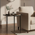 Orsina Simbolo Bronze Abstract Side Table – Modern Aluminium Table