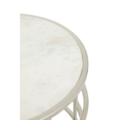 Orsina Jaipur Black Velvet Stool – Round Seat with Copper Metal Base