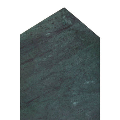 Orsina Green Marble Nesting Side Tables – Set of 2 with Gold Frame