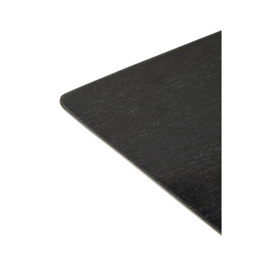Orsina Black Marble Triangular Nesting Tables | Matte Gold Metal Frames