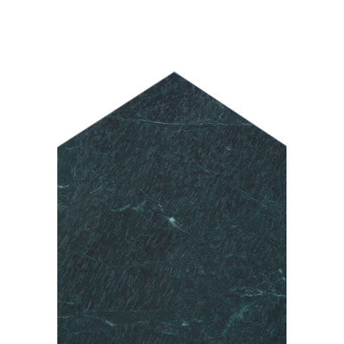 Orsina Nirav Marble Console Table | Gold Geometric Iron Frame
