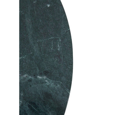 Orsina Nirav Green Marble Coffee Table with Gold Iron Base