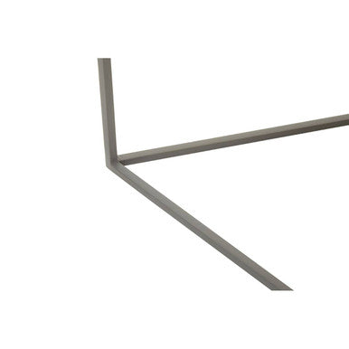 Orsina Kobra Nesting Side Tables - Set of 3 Gold and Grey Metal