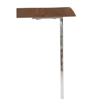 Orsina Hampstead Small Console Table | Acacia Wood & Silver Steel