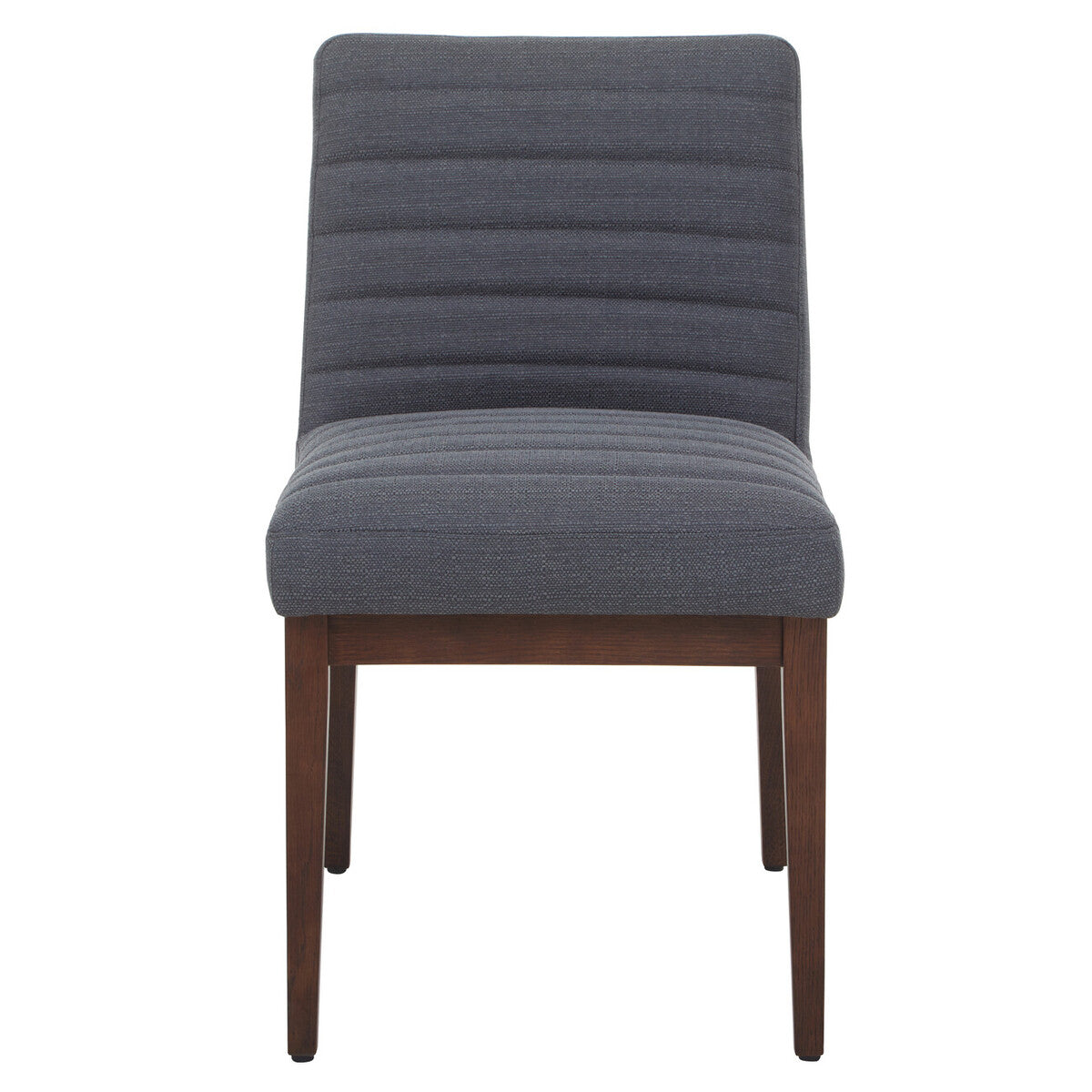 Orsina Brando Dining Chair | Charcoal Grey Fabric with Solid Oak Legs