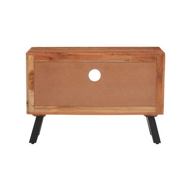 Orsina Nashik Acacia Media Unit – Two Drawer Modern TV Console