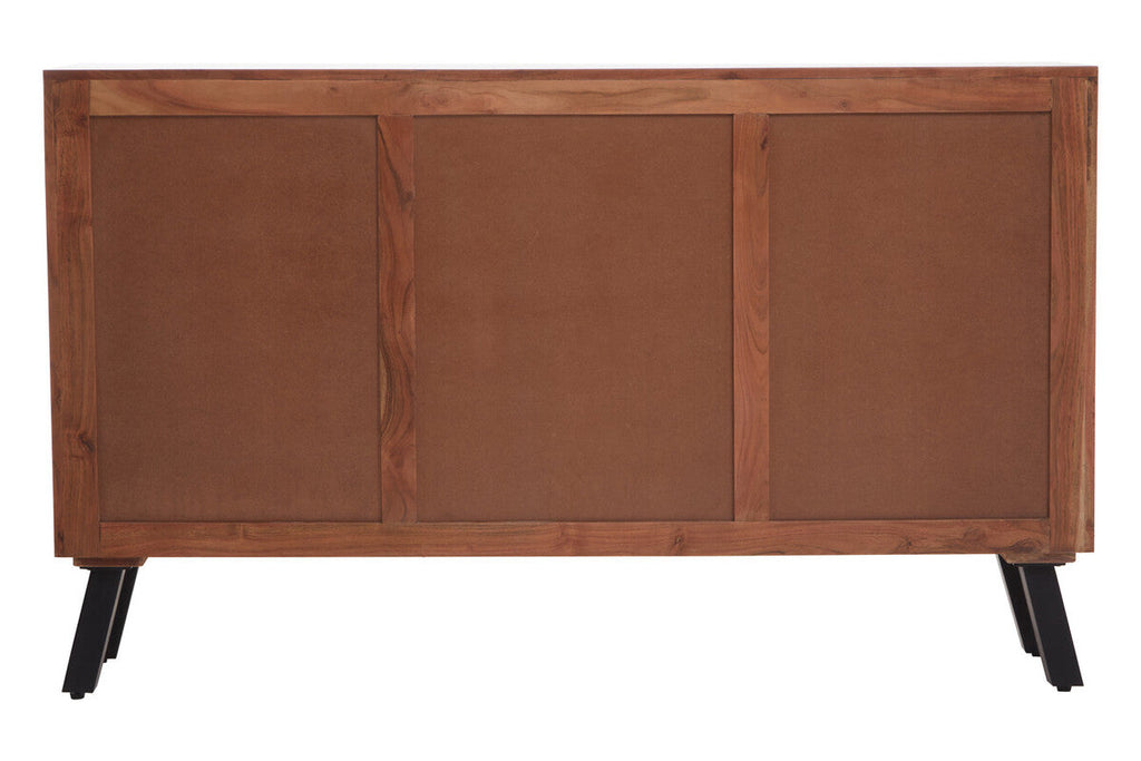 Orsina Nashik Large Acacia Sideboard – Industrial Wood Storage Cabinet