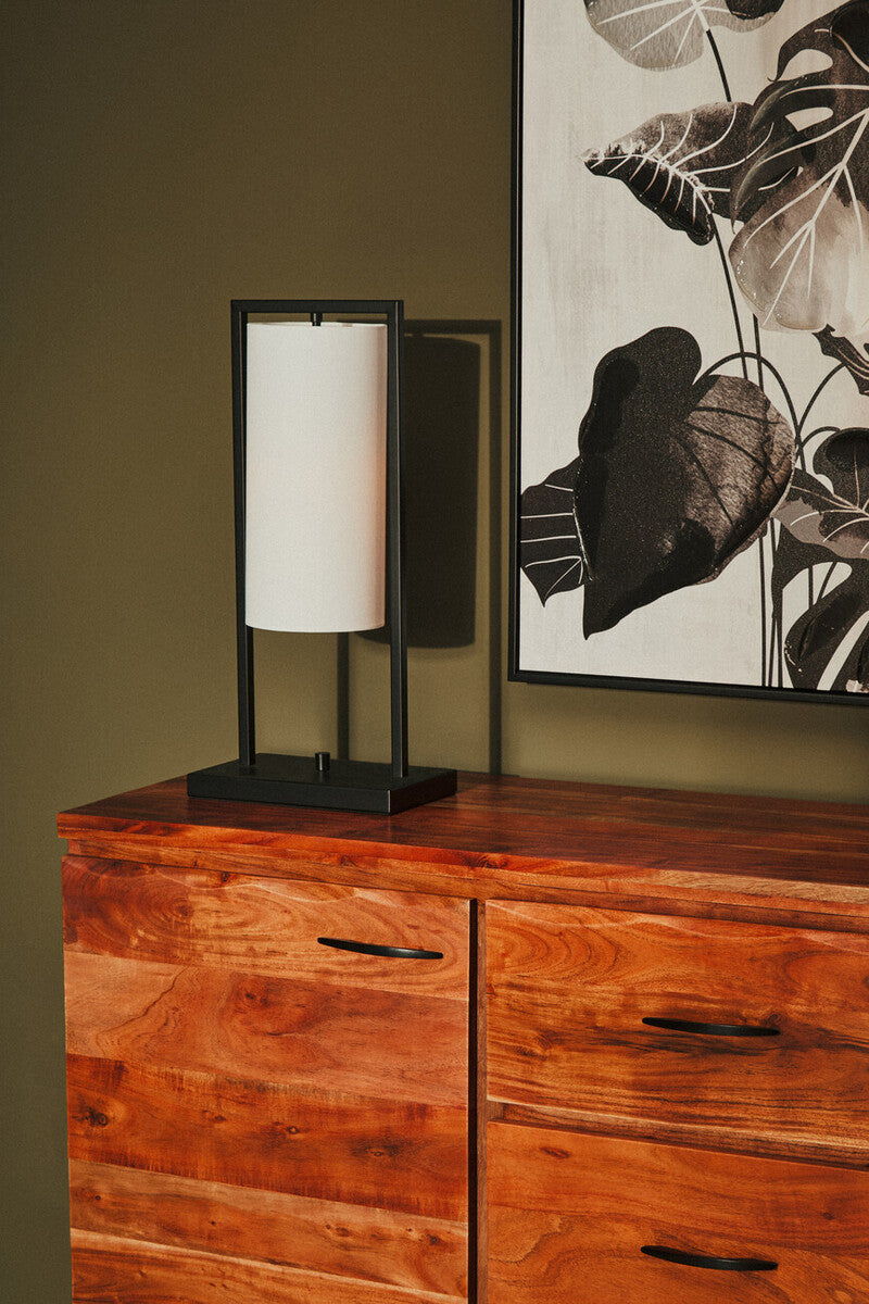 Orsina Nashik Large Acacia Sideboard – Industrial Wood Storage Cabinet