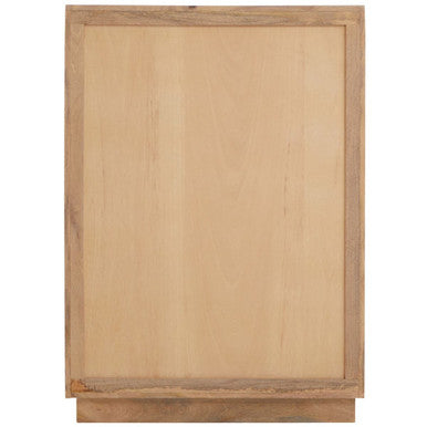 Orsina Salem Mango Wood 4 Drawer Chest – Modern Geometric Dresser
