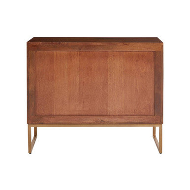 Orsina Gaya Mango Wood Small Sideboard – 3 Drawer Storage Cabinet