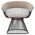 Orsina Vogue Accent Chair | Mink Velvet with Black Frame Detail