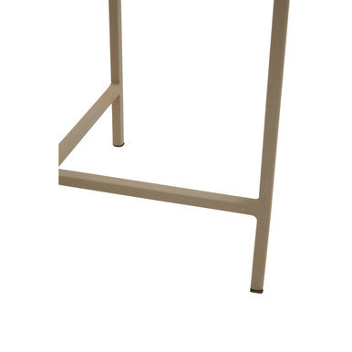Orsina Corra Nesting Side Tables – Set of 3 Grey Enamel & Gold