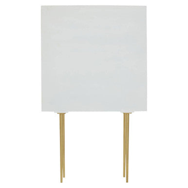 Orsina Satara Cream Art Deco Two Door Cabinet | Solid Mango Wood