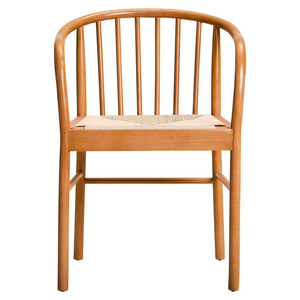 Orsina Cebu Natural Rope and Beech Wood Dining Chair – Modern Seating