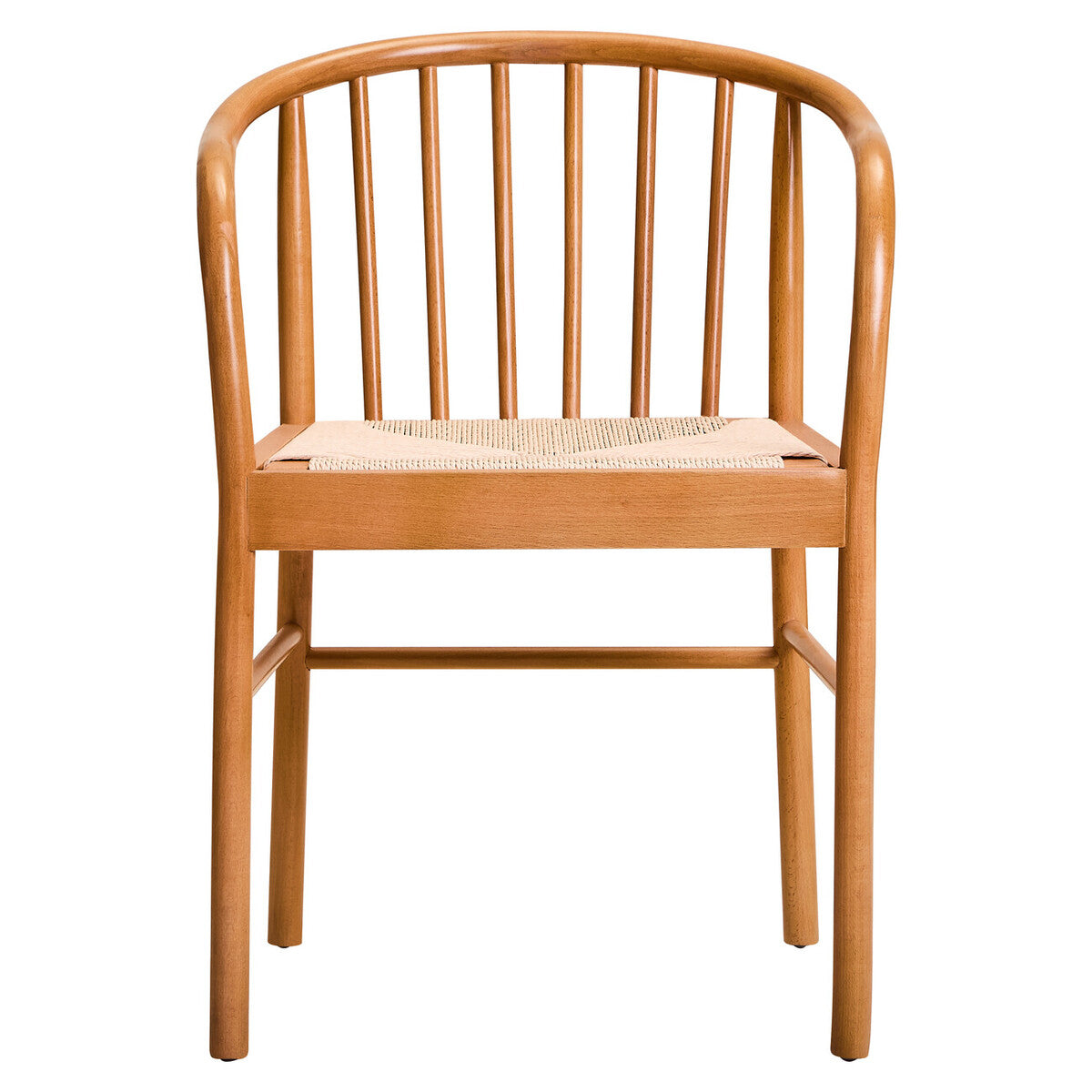 Orsina Cebu Natural Rope and Beech Wood Dining Chair – Modern Seating