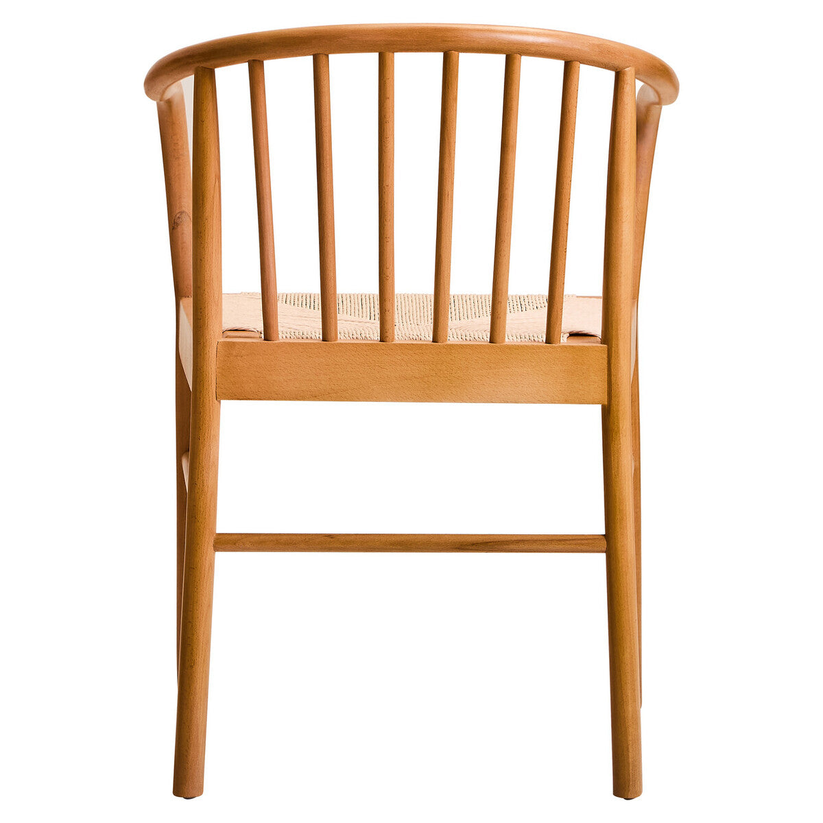 Orsina Cebu Natural Rope and Beech Wood Dining Chair – Modern Seating