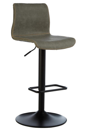 Orsina Dalston High Back Ash Bar Stools | Set of 2 Adjustable Seats