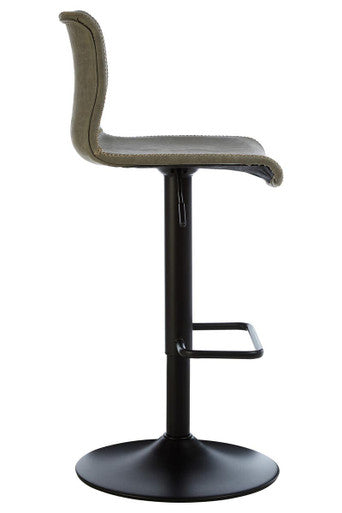 Orsina Dalston High Back Ash Bar Stools | Set of 2 Adjustable Seats