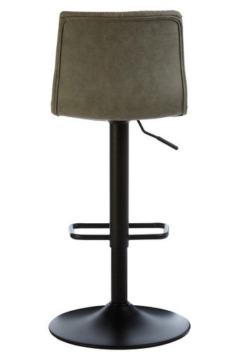 Orsina Dalston High Back Ash Bar Stools | Set of 2 Adjustable Seats