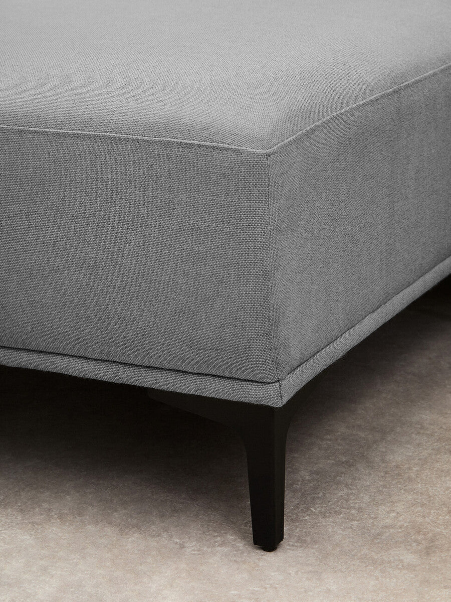 Orsina Toulon 3-Seater Grey Fabric Left Chaise Sofa – Modern Design