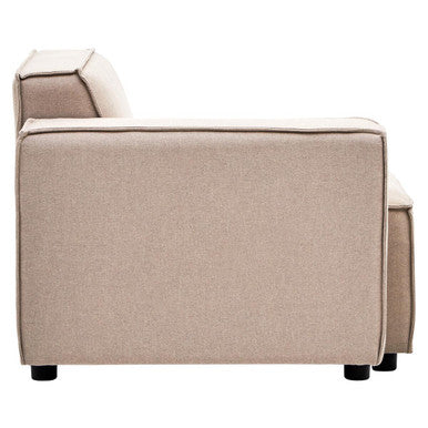 Orsina Toulouse Natural Fabric Left Arm Modular Sofa – Modern Sectional
