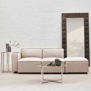 Orsina Toulouse Natural Fabric Left Arm Modular Sofa – Modern Sectional