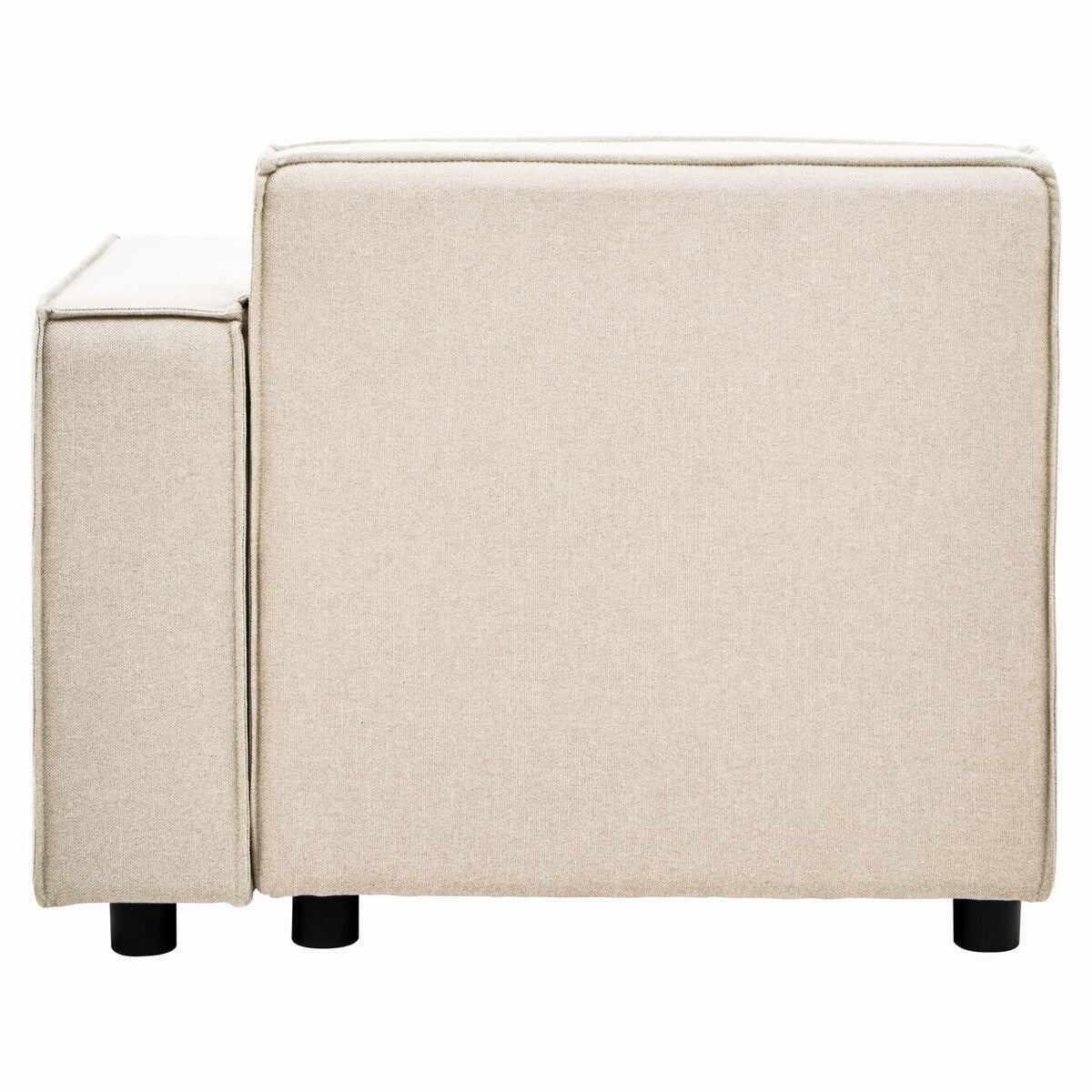 Orsina Toulouse Cream Fabric Right Arm Modular Sofa – Modern Scandi